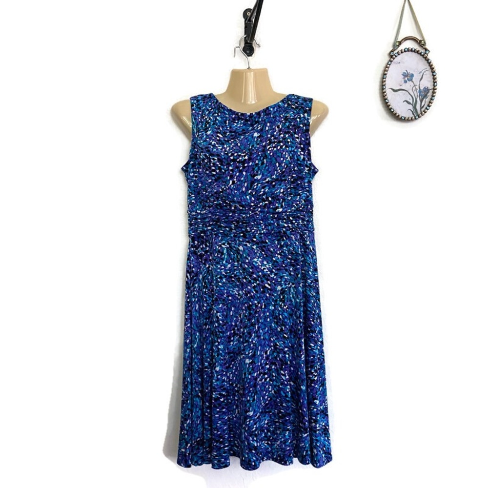 Eliza J Fit & Flare Sleeveless Dress